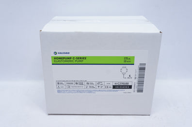 Halyard C270100 Homepump C-Series Elastomeric Pump 270ml x 10ml - Box of 24